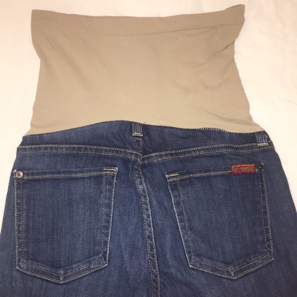 7 for all mankind MATERNITY Skinny Jeans